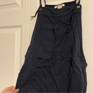 Billabong Wild Pursuit Navy Shorts Overall Romper